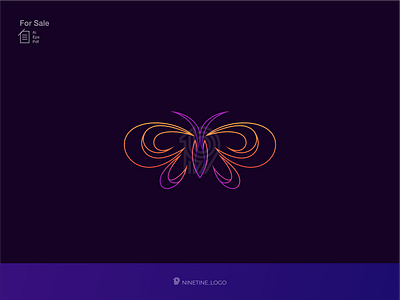 Butterfly logo 3d animation apparel branding butterfly color design esport graphic design identity illustration line logo mascot modern motion graphics printing simple symbol vector
