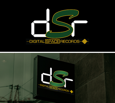 DSR RECORDING STUDIO LOGO graphic design logo logo design mockup music music logo music studio logo recording studio studio logo