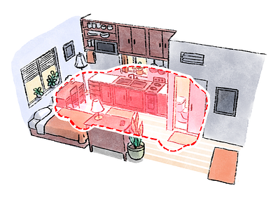 Parkplatz cars climate change homes housing housing crisis illustration parking parking lots