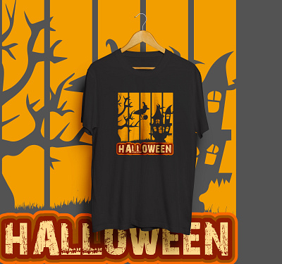 Halloween T Shirt Design branding graphic design halloween logo halloween t shirt halloween t shirt design logo design minimalist t shirt design mordan t shirt design t shirt design trendy t shirt design typography t shirt design unique t shirt design