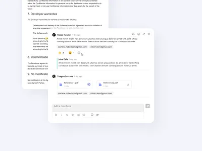 Commenting and tagging | UI Design b2b comment comment ui tag ui tagging ui ui design web app