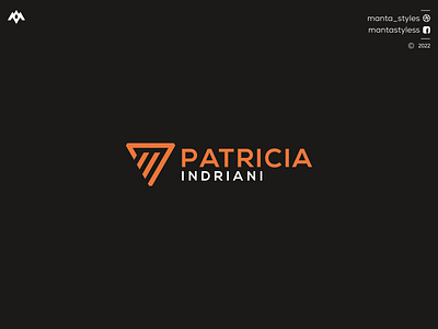 PATRICIA INDRIANI app branding design icon illustration letter logo minimal ui vector