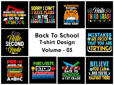 Back To School T-shirt Design back to school back to school t shirt graphic design t shirt design tshirt typography t shirt uiux ux