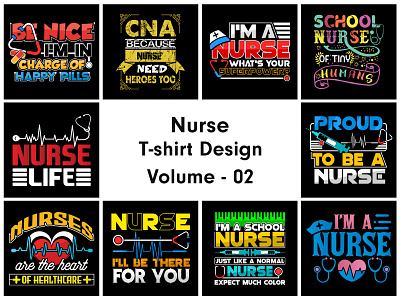 Nurse T-shirt Design graphic design nurse nurse t shirt nurse t shirt design t shirt design tshirt ui uiux ux