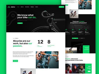 Bicycle Store UI Design best developer business website company website cycle store ecommerce website minimal website personal website photography website portfolio website product website top designer ui design ux design web design web design agency web development website builder website creation website design website layout
