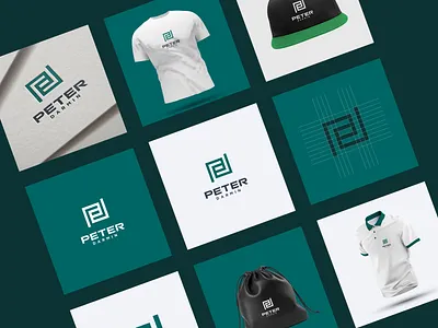 Letter PD Logo apparel apparel logo brand brand identity branding color design illustration letter pd logo pd logo prio hans typography vector