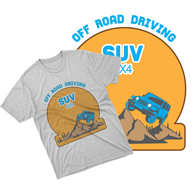 SUV Car branding cartshirts design graphic design graphictshirtsbrand illustration logo motion graphics t shirt typographytshirt vector
