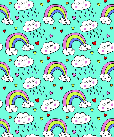 kawaii patterns design graphic design illustration kawaii vectors patterns