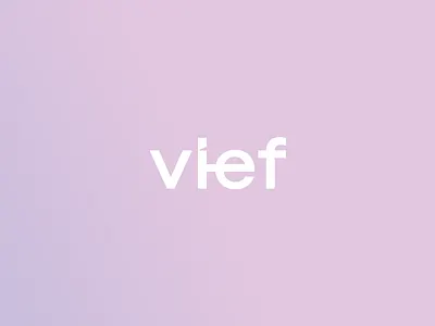 Vief - Branding app bonana branding design exploration gradient help layout logo logotype minimal mobile people pink purple shapes ui ux vief webdesign