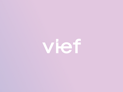 Vief - Branding app bonana branding design exploration gradient help layout logo logotype minimal mobile people pink purple shapes ui ux vief webdesign