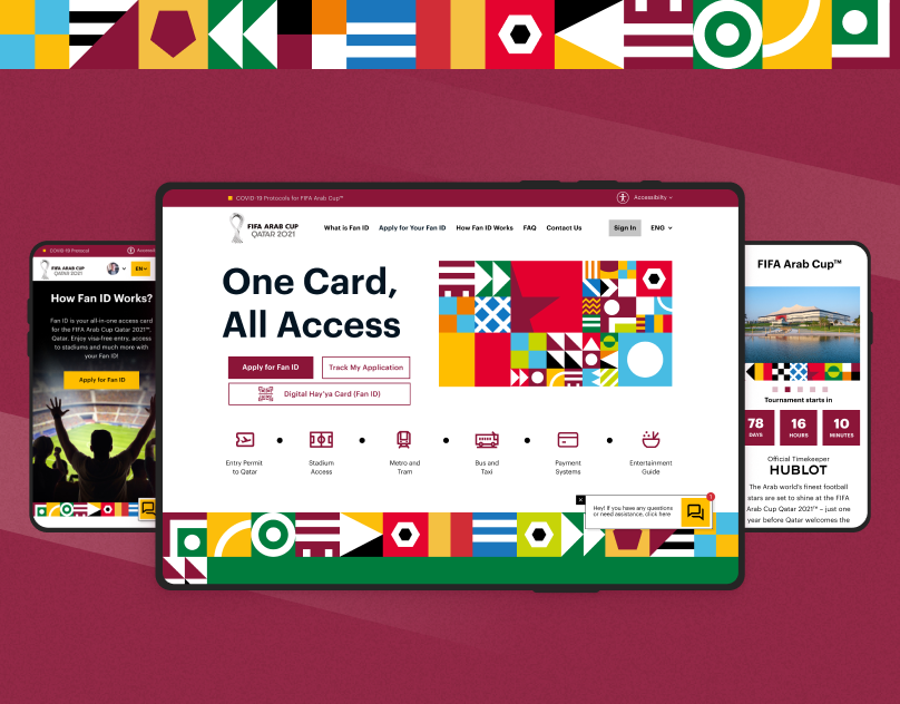 FIFA Arab Cup 2021 | UX/UI Design arab cup 2021 fifa interaction design uiux user experience user interface visual design