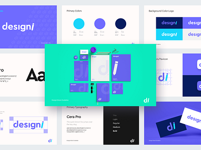 Designi Brand Book brand brand book brand designer brand guidelines brand identity branding corporate design creative design designi logo logo design logo designer modern style guide visual design visual identity