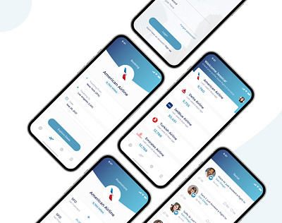 Airline app airport app ariline booking branding design flight graphic design mobile plane ticket ticket ui ux