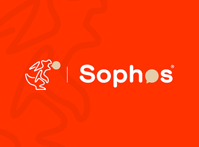 Sophos® app app logo brand branding chat custom design dragon graphic design identity identity design logo logo design logotype mark symbol work