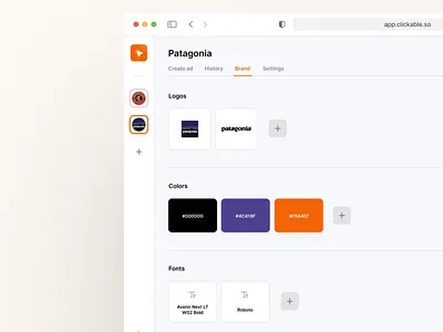 Brand guidelines branding dashboard guidelines ui ux web app