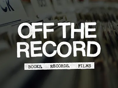 OFF THE RECORD BRANDING belfast branding briefclub design logo music northern ireland rock
