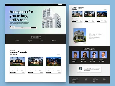 Real Estate websites best real estate website designs clean designs design home page homepage design landing page design real estates real estates websites design website design websites