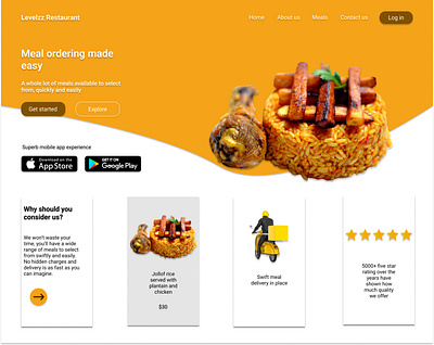 Landing page, daily ui day 003 app branding dailyui design icon illustration logo typography ui ux vector