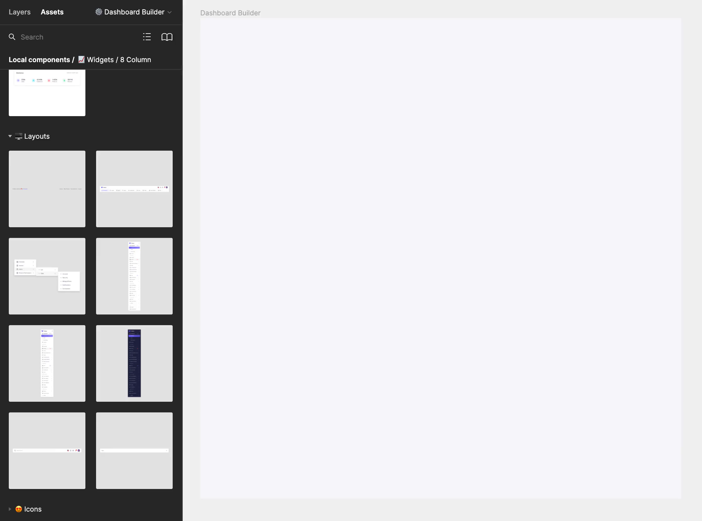 First Figma Dashboard Builder & UI Kit by Anand Patel on Dribbble