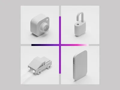 3D Icon Testing 3d modeling 3d rendering hardware