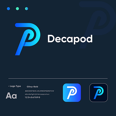 Decapod Logo Design booklet branding brochure club flyer corporate flyer design illustration logo ui vector