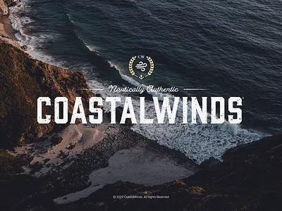 CoastalWinds Co. Logo Design branding design logo