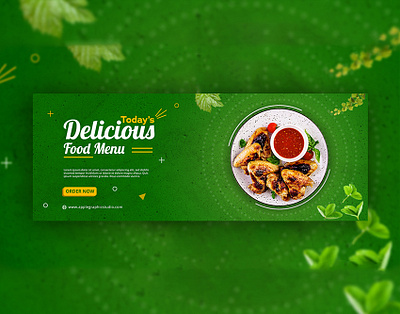 Food Menu Banner Design facebook banner design food menu banner design restaurent banner design web banner design