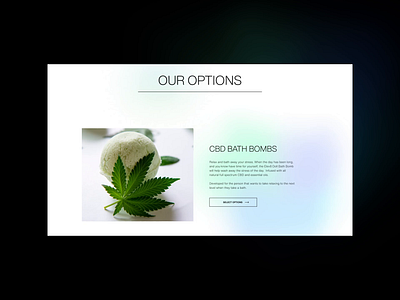 CBD products eCommerce website cbd color transition design ecommerce healthcare interaction interactive design scroll ui webdesign website