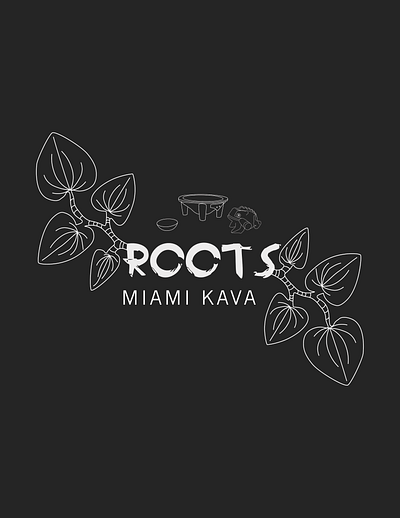 Roots Miami Kava app branding design icon illustration logo typography ui ux vector