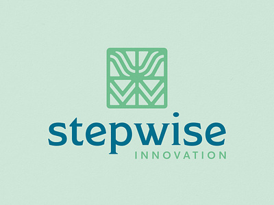 Stepwise Innovation Branding, 2022 badge boston brand identity branding consulting corporate design illustration innovation innovation research net zero product development