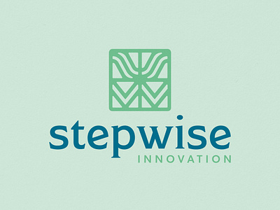 Stepwise Innovation Branding, 2022 badge boston brand identity branding consulting corporate design illustration innovation innovation research net zero product development