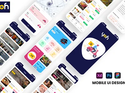 Ecommerce grocery App UI/UX Design | Adobe XD adobe xd app ui clean design design ecommerce app ecommerce app design ecommerce website figma graphic design grocery app grocery app design logo ui ux app design uiux design ux design