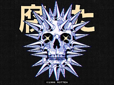 NECRØBØT 8 bits aesthetic arcade cartoon character design graphic design illustration lofi pixel retro vector