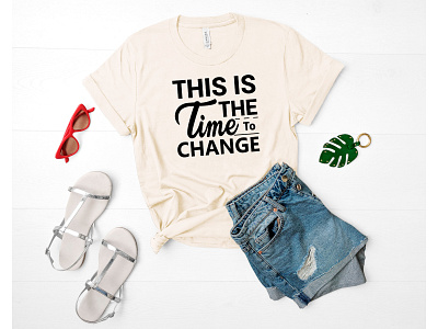This is the time typography t shirt art branding design graphic design icon illustration logo nft t shirt design typography vector