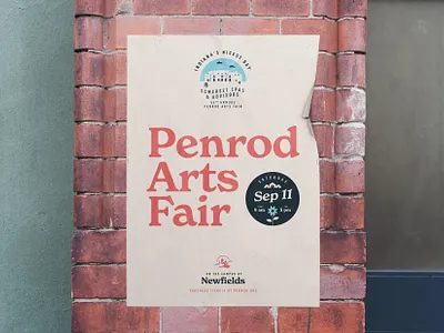 Penrod Arts Fair design graphic design illustration print
