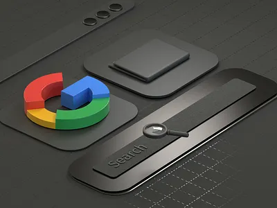 Interface 3d 3d design 3dmodelling branding c4d cinema4d design folder google graphic design icon illustration interface logo minimal modelling screen ui ux visual