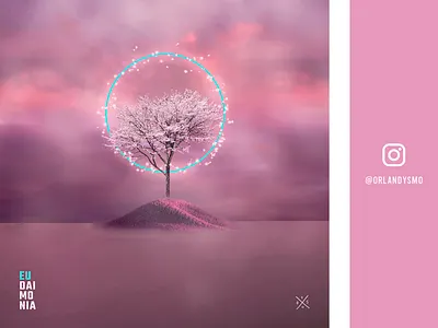 EUDAIMONIA I art collag collage creatividad desing desinger graphic design illustration