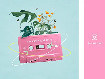 CASETTE art artist collage creatividad design desing desinger illustration