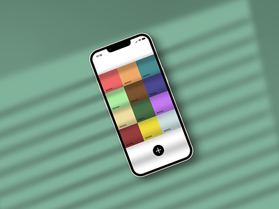 CHROMATIC - app mockup