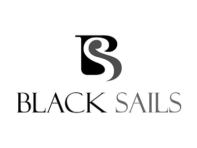 Black Sails brand design logo logo design