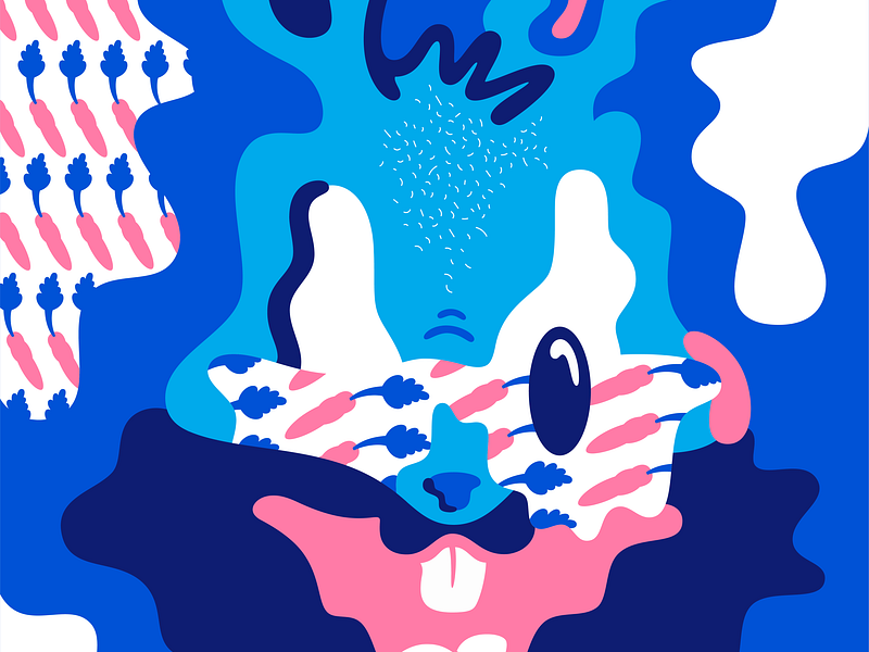 Mirror (Wabbit) art design illustration mirror