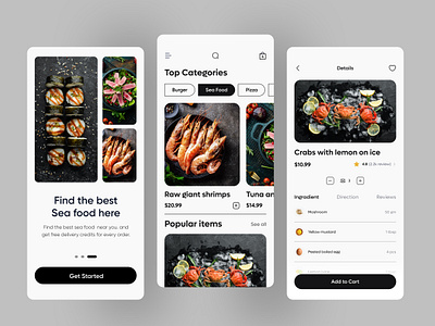 Food Delivery App app app design apps delivery app food and drinks food app food application food delivery app food order food order app grocery app ios recipe app restaurant app ui uiux ux