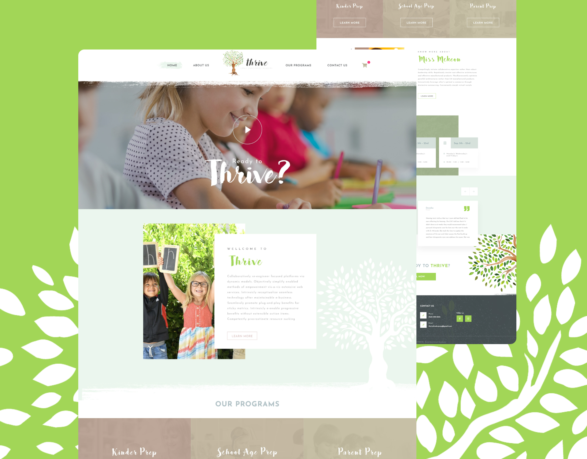 Trive - Website design elementor ui ui design web design web design and development web development web development company web site wordpress