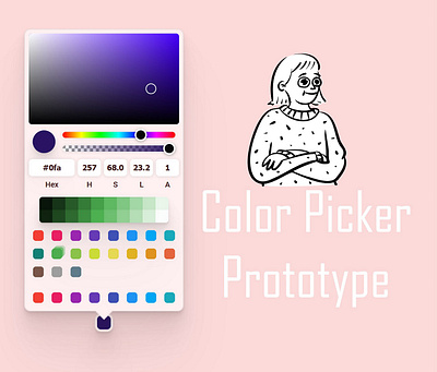 Color Picker branding color design frontend graphic design illustration logo ui ux vector web