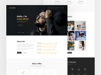 Free Figma Template for Personal Portfolio website creative portfolio free figma template free website template minimal personal website portfolio template web design website concept