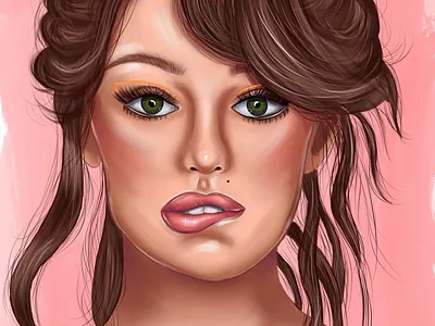 Fashion girl branding design graphic design illustration ui vector