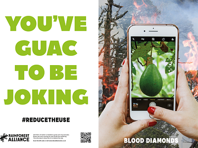Blood Diamonds campaign posters adobe avocados campaign campaignposters design graphic design graphicdesign illustrator photoshop poster posterdesign reducetheuse typography