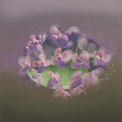 March drawing illustration procreate