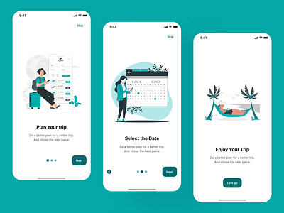 Travel Agency Onboarding Screen app design design onboarding screen ui ui design ui template
