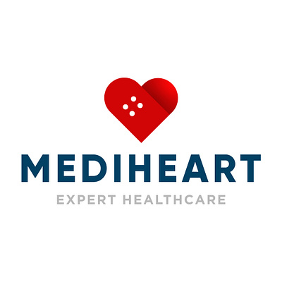 MediHeart Brand Identity branding identify healthcare heart identity design medical